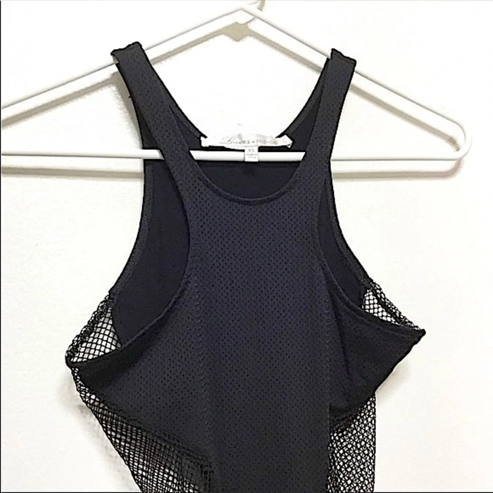 NEW Lovers + Friends Black Fishnet Dress - Picture 3 of 8
